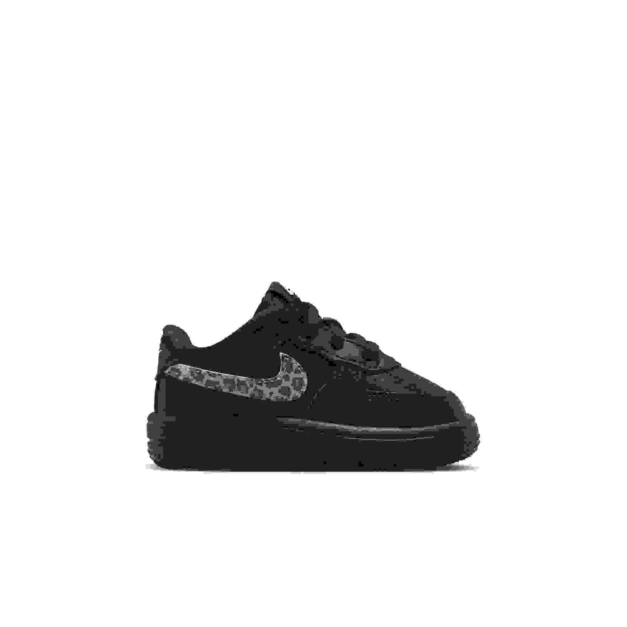 Nike Air Force 1 Low Cheetah Toddler Girls' "Black/White" Shoe